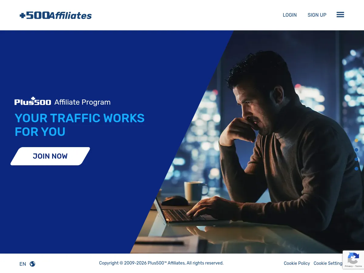 500 Affiliates Screenshot