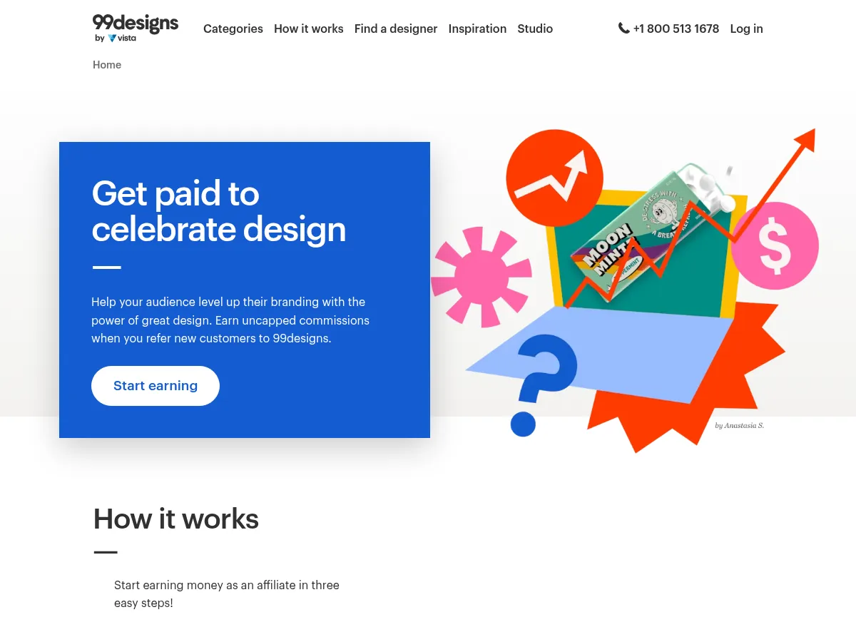 99designs Screenshot