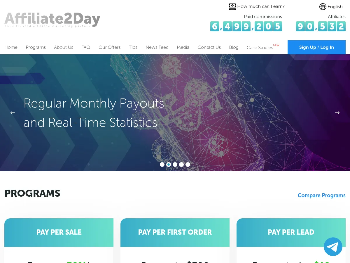 Affiliate2Day Screenshot