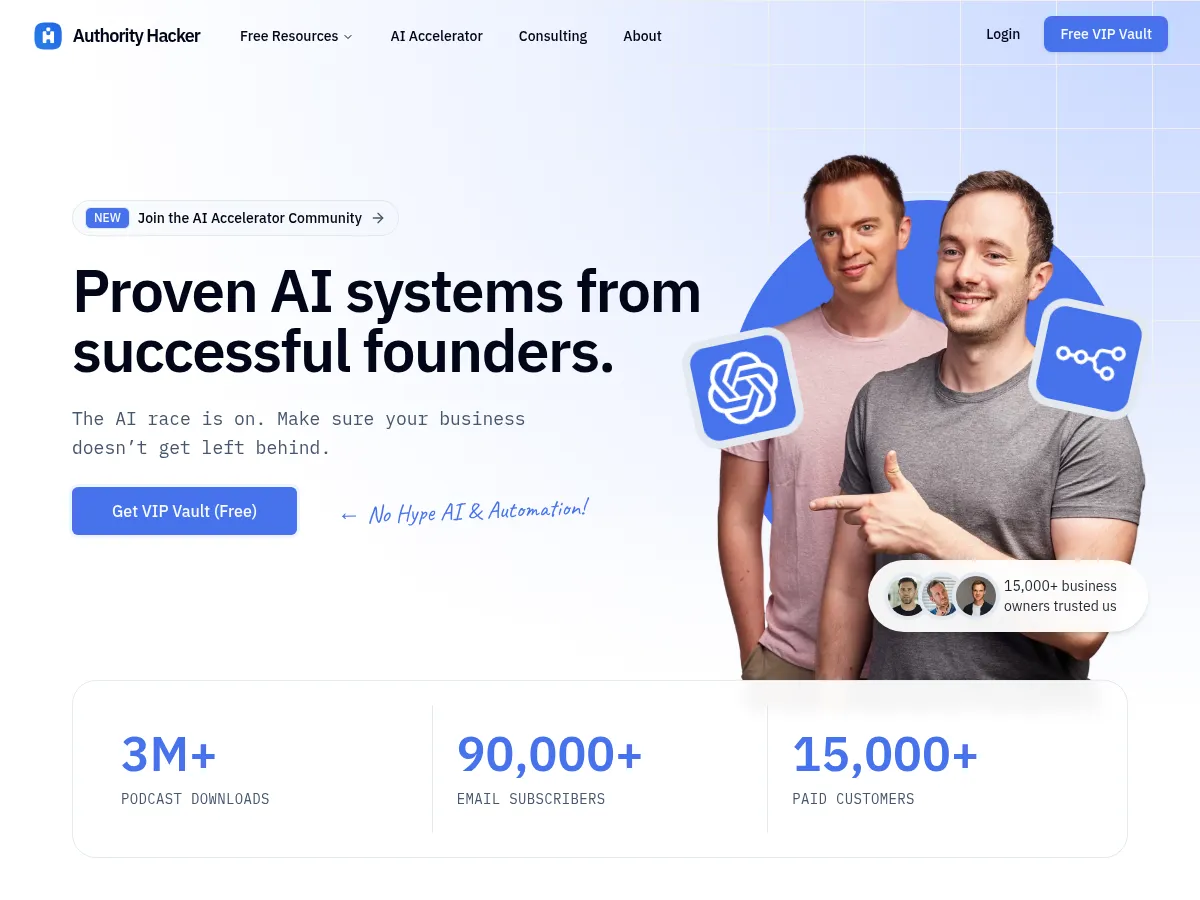 AuthorityHacker Screenshot