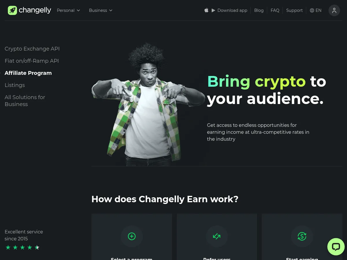 Changelly Screenshot