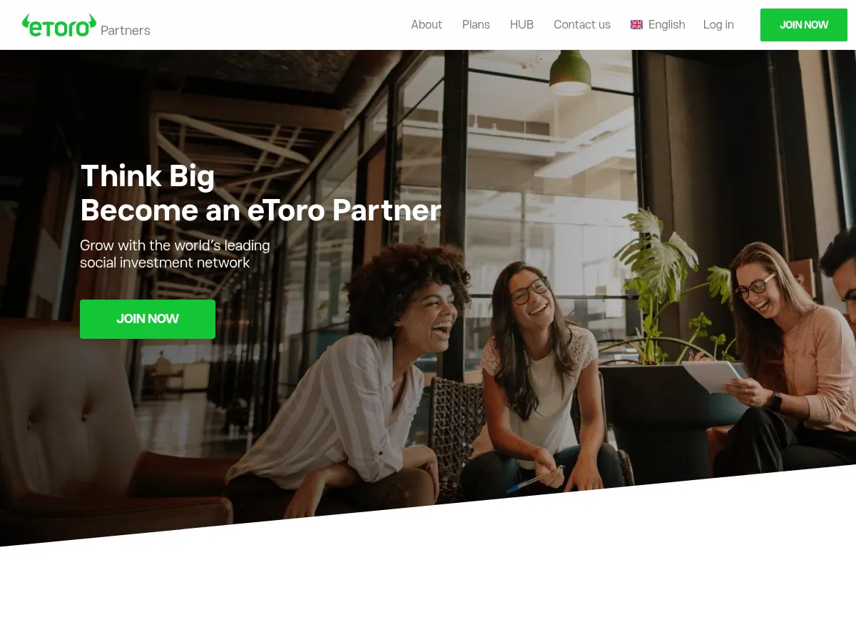 eToro Partners Screenshot