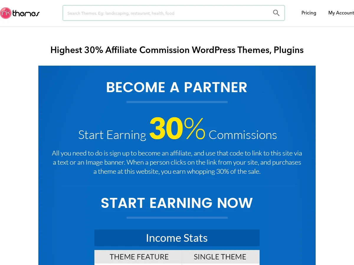 InkThemes Screenshot