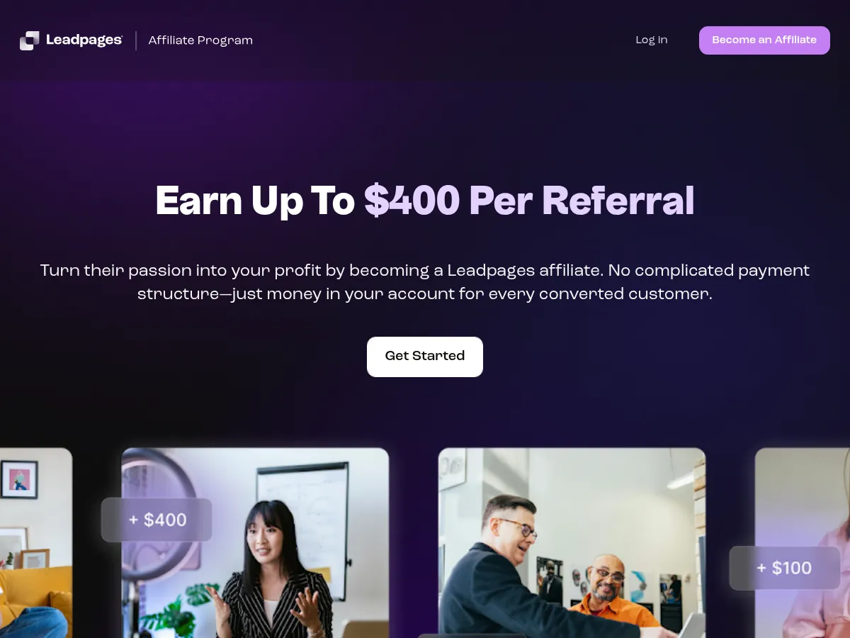Leadpages Screenshot