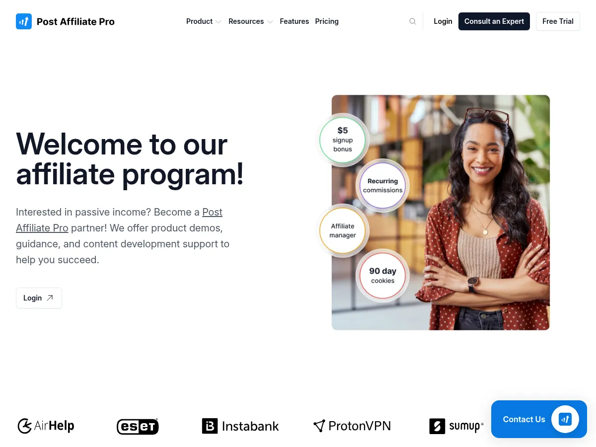 Post Affiliate Pro Screenshot