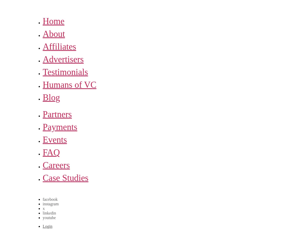 vCommission Screenshot