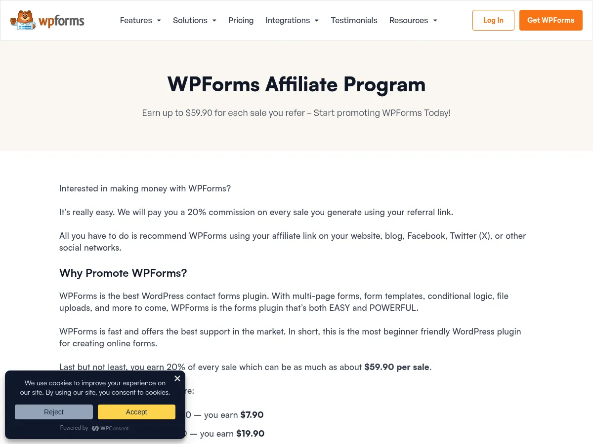 WPForms Screenshot