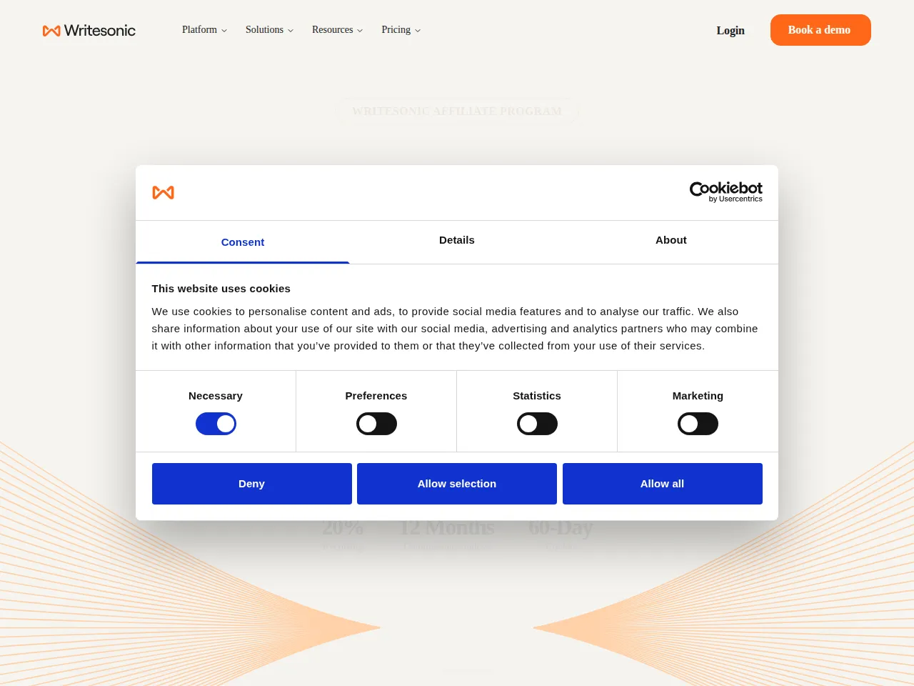 Writesonic Affiliate Program