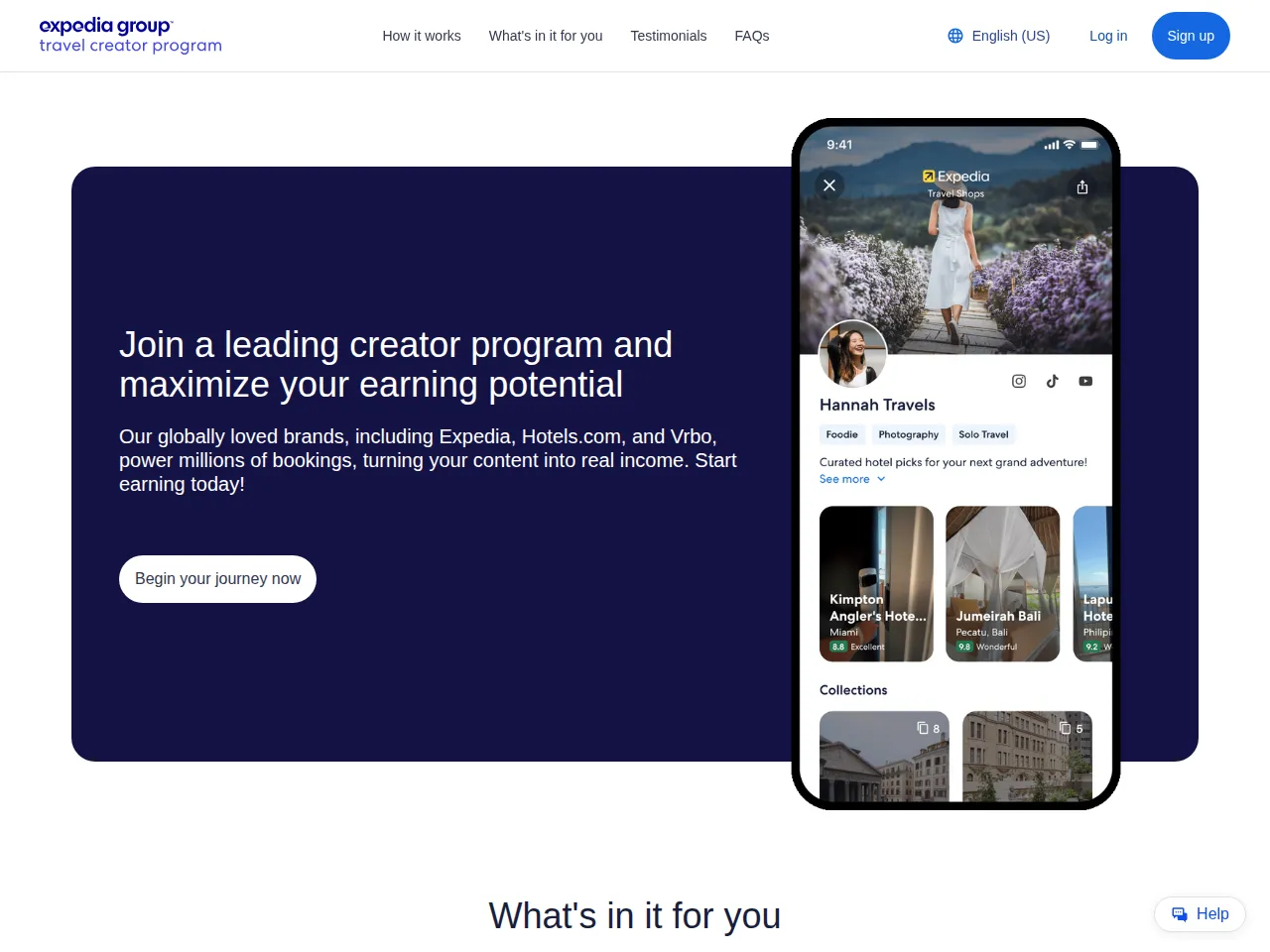 Expedia Affiliate Program